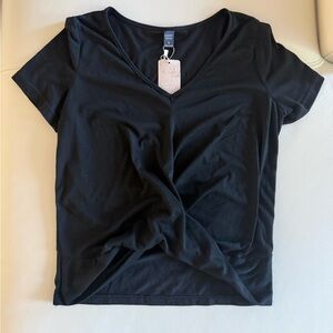 Emily Rose V-Neck Twist Front Top